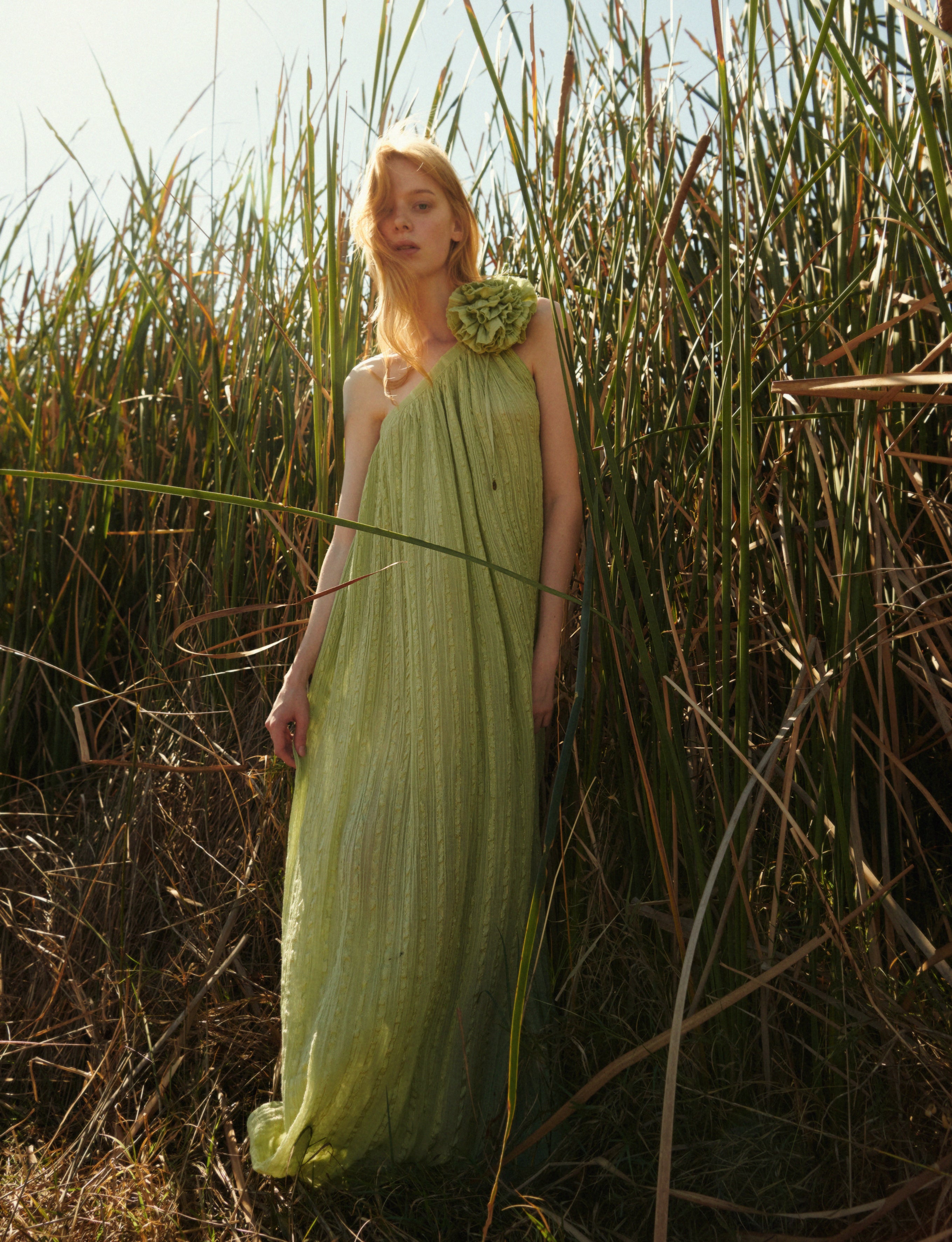 CALISTA LUREX MAXI DRESS PREVIOUS COLLECTION Powder CALISTA LUREX MAXI DRESS PREVIOUS COLLECTION Powder
