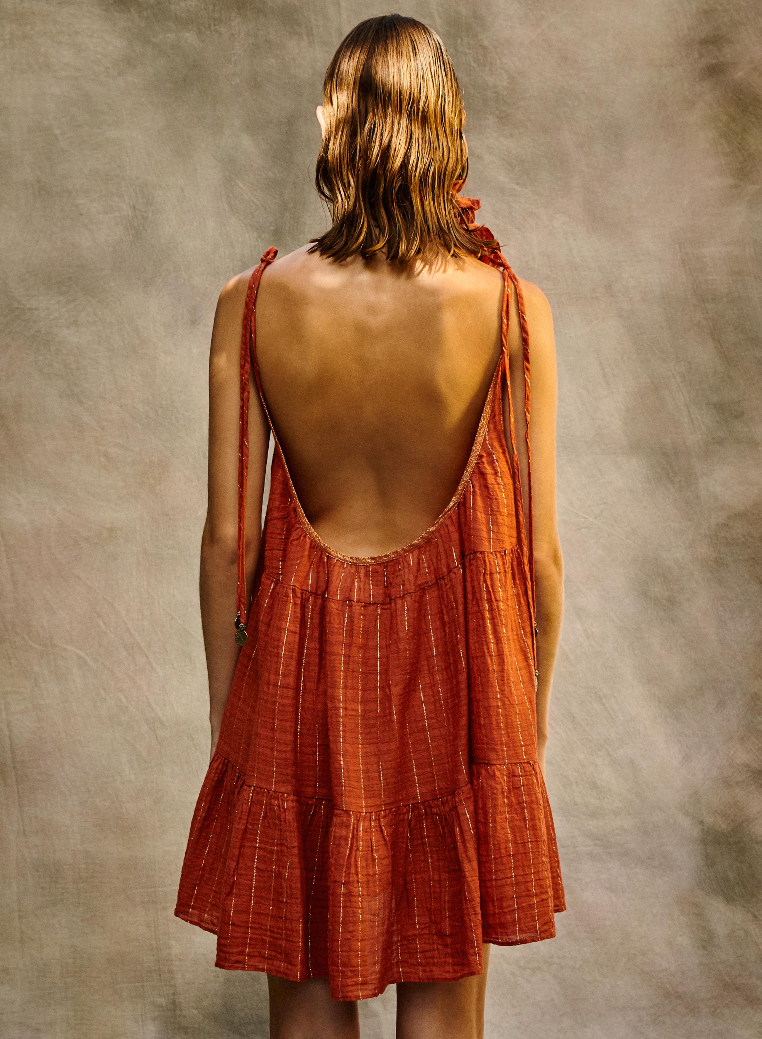 MIRABELLA MINI LUREX DRESS PREVIOUS COLLECTION