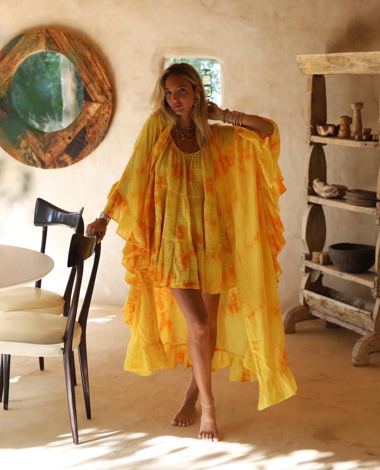 MIRABELLA MINI TIE-DYE DRESS