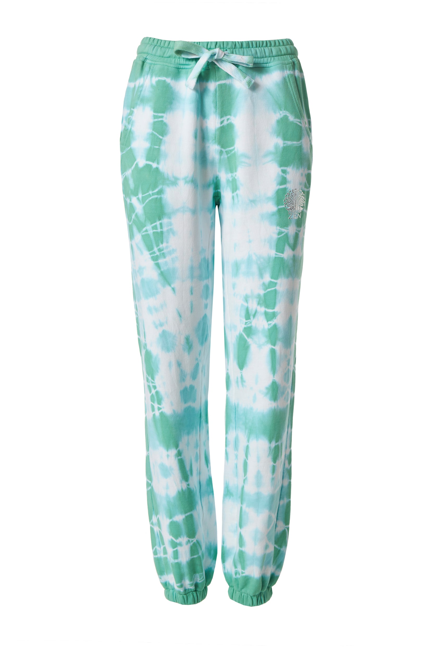 Women's Day Tie-Dye Cotton Pants Mint