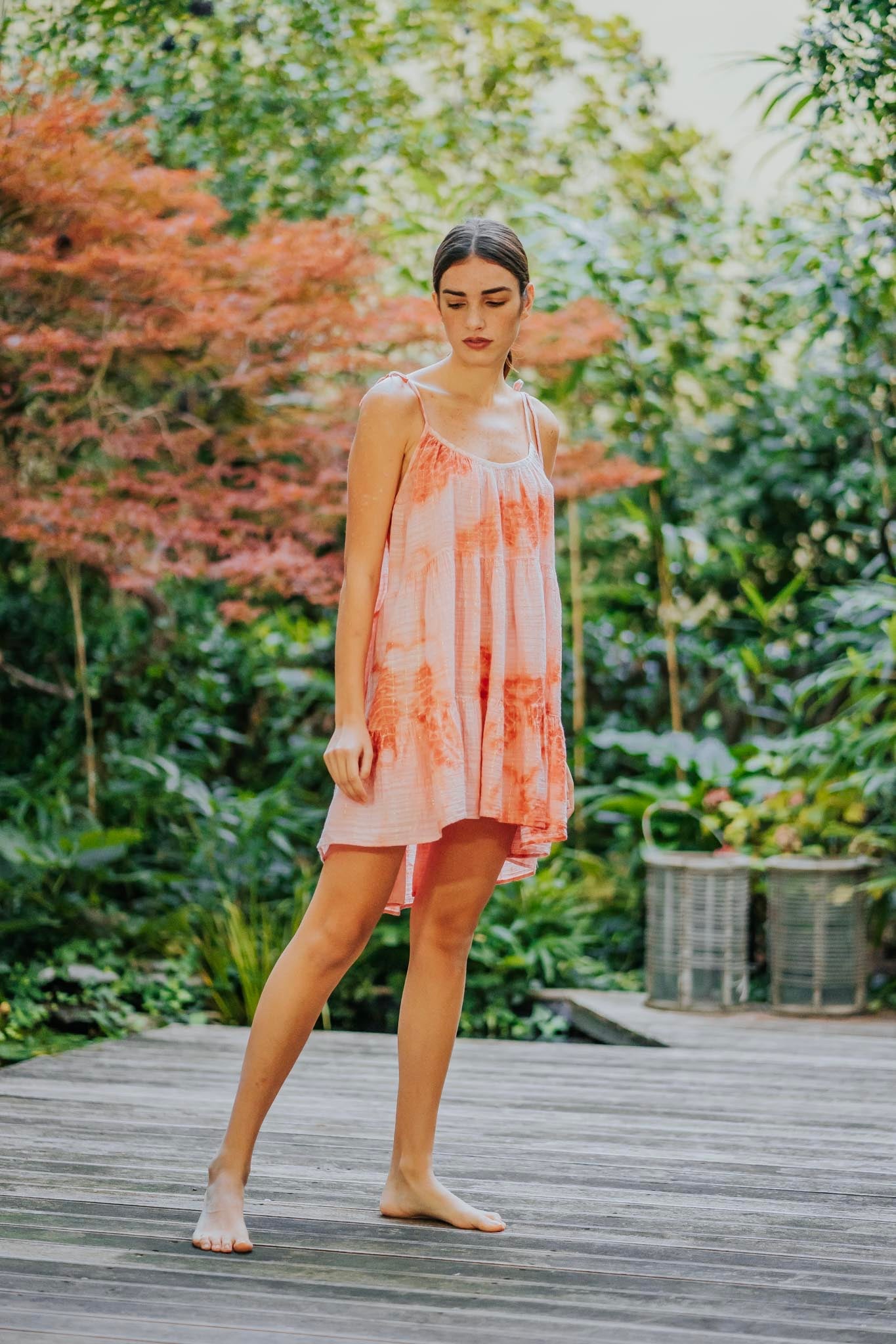 MIRABELLA MINI TIE-DYE DRESS
