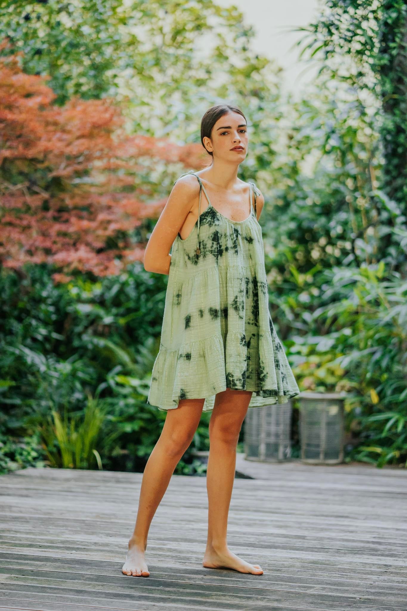 MIRABELLA MINI TIE-DYE DRESS