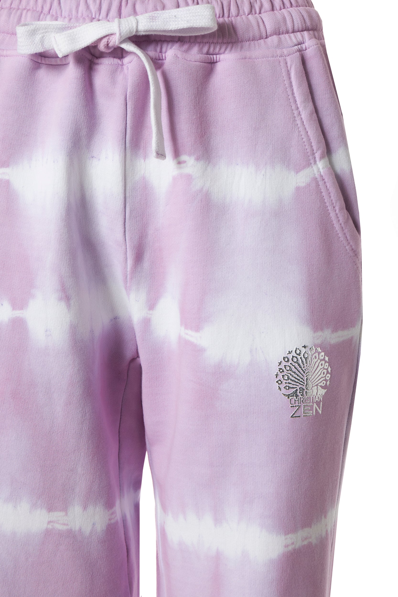 Women's Day Tie-Dye Cotton Pants Lilac