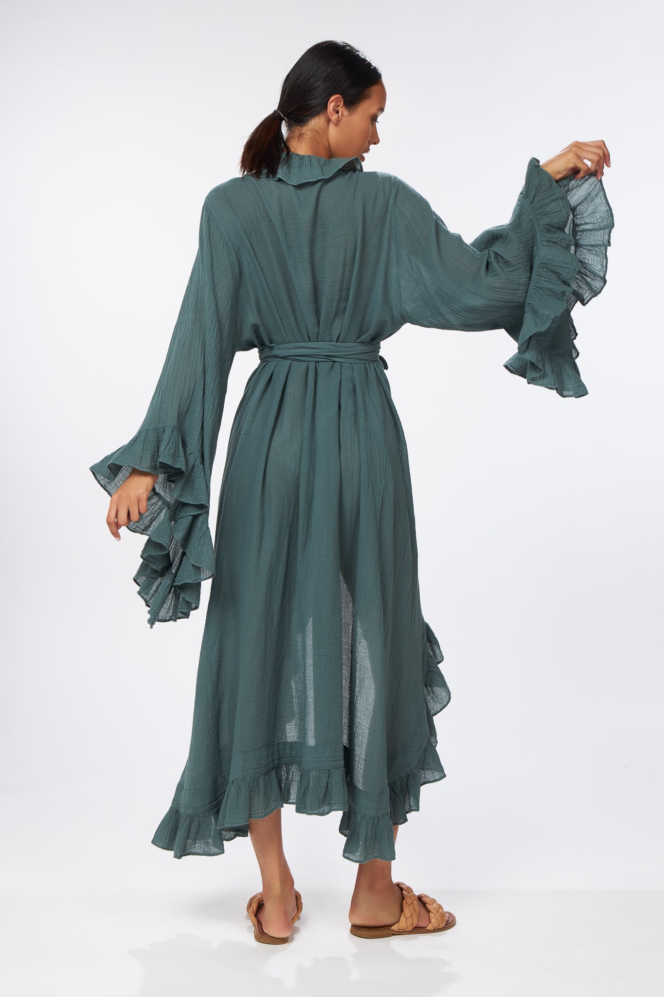 PAOLITA MAXI WRAP DRESS