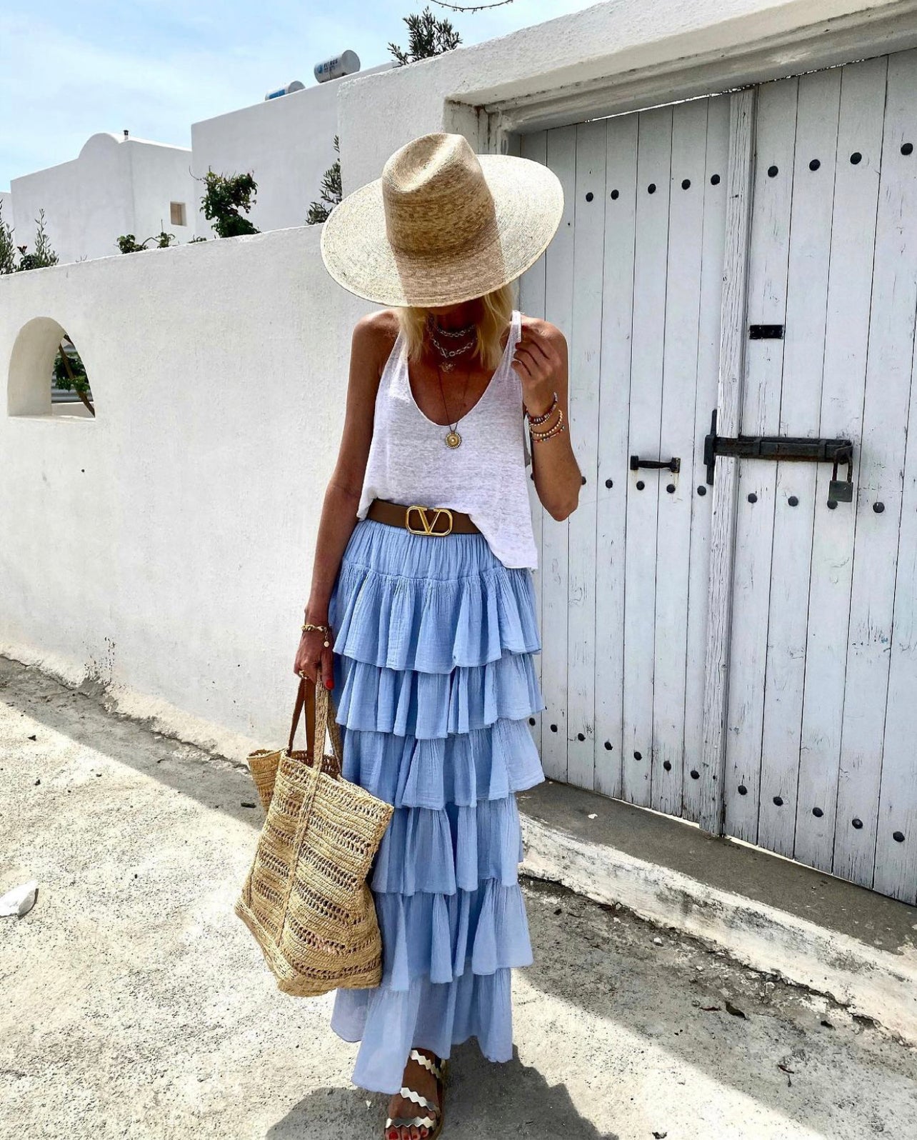 AELLO MAXI SKIRT