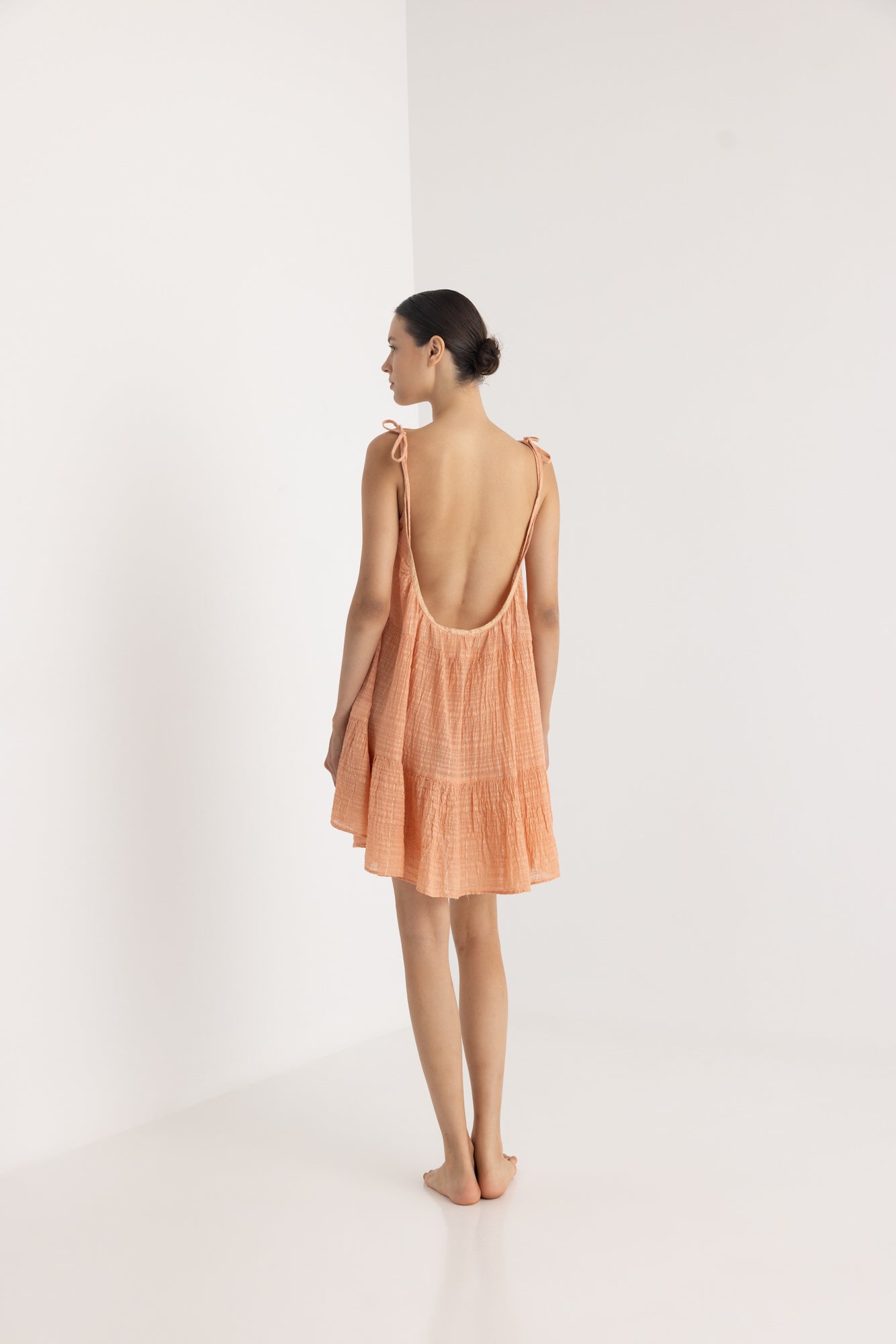 MIRABELLA MINI LUREX DRESS