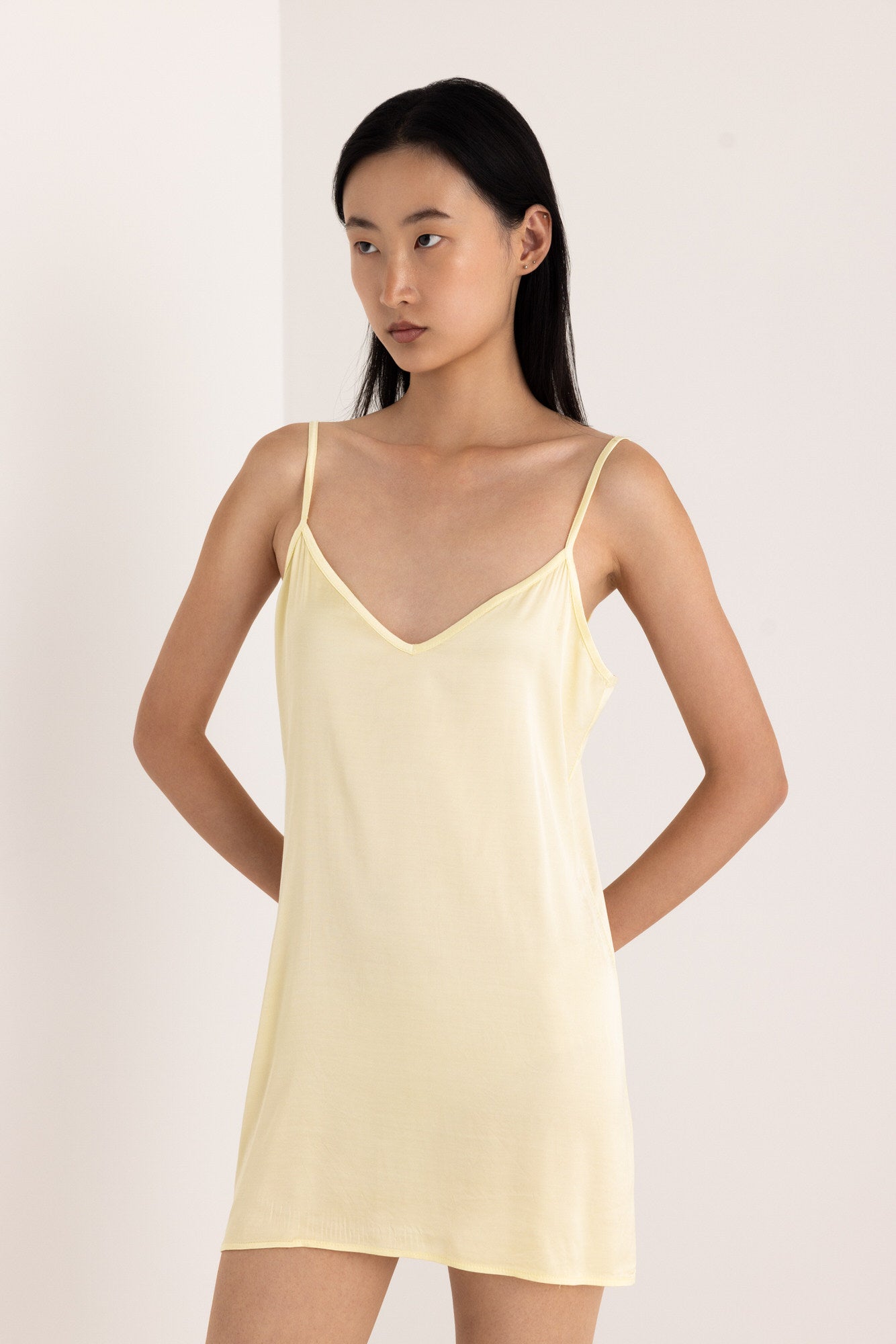 SELENE MINI SLIP DRESS
