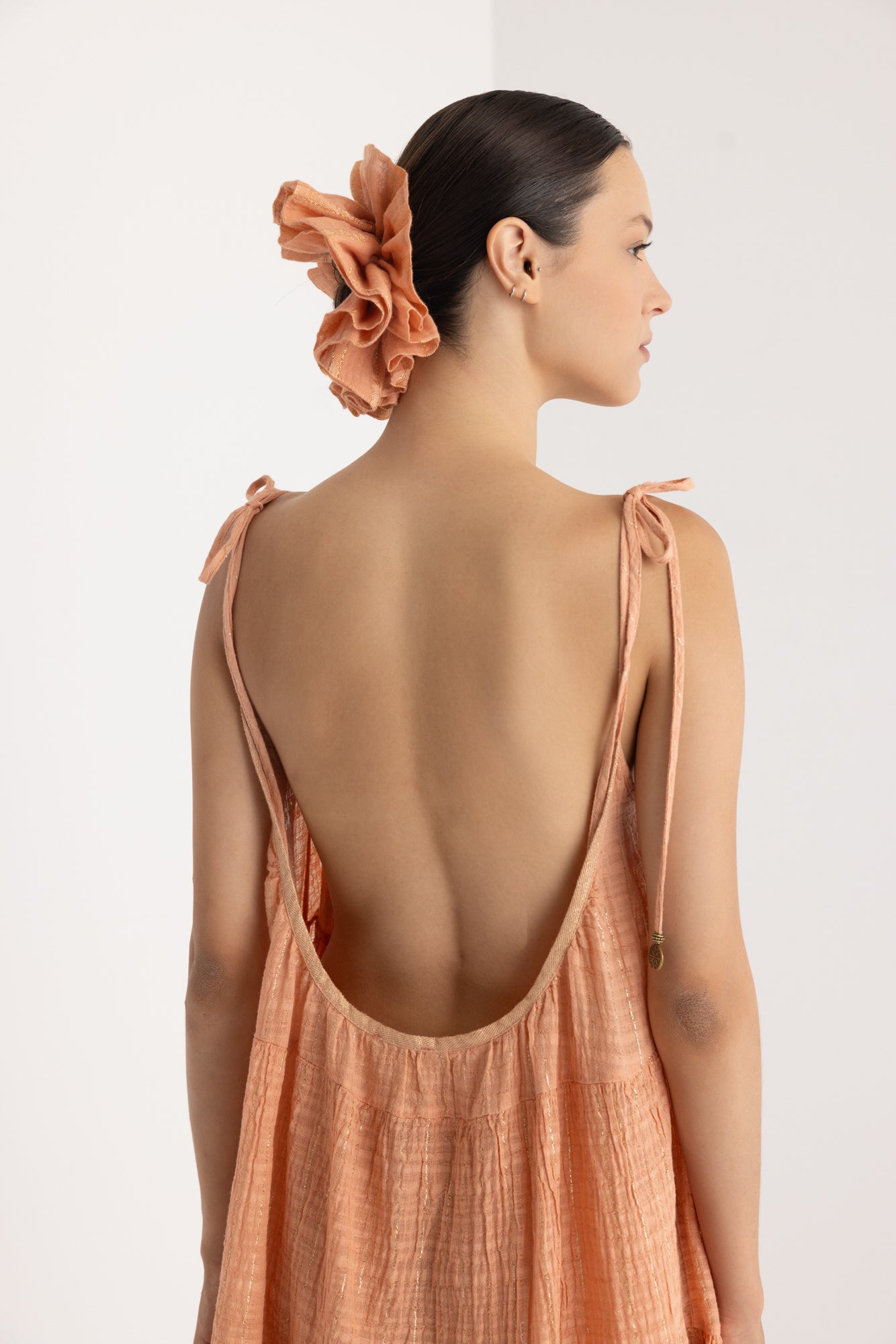 MIRABELLA MAXI LUREX DRESS