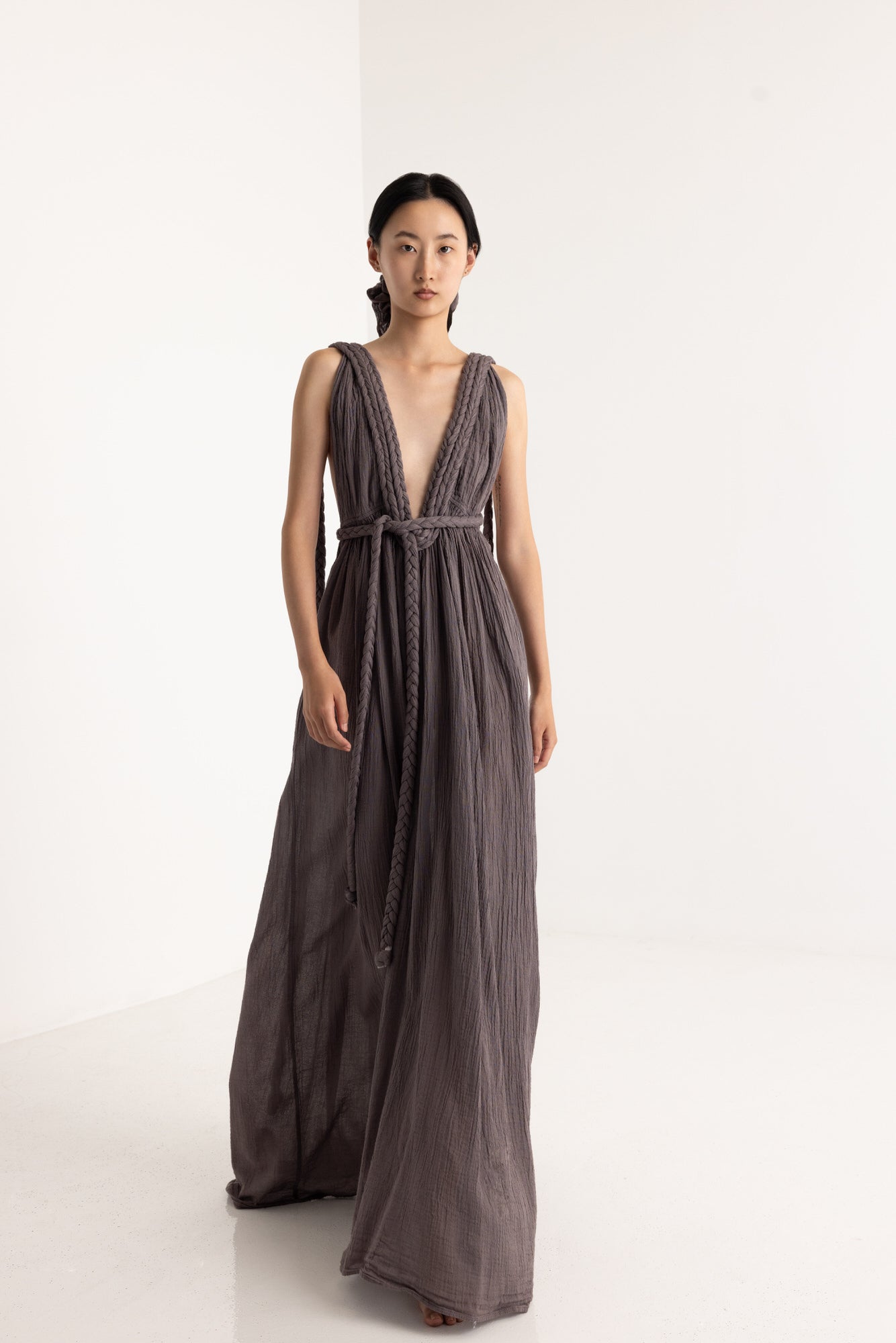 CHANTAL MAXI BRAIDED DRESS