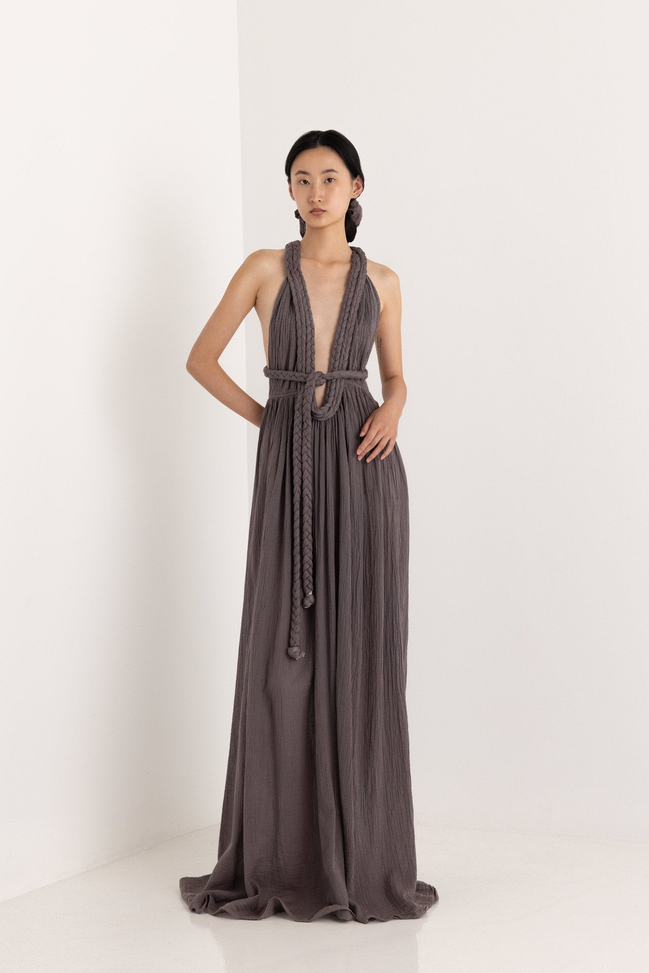 CHANTAL MAXI BRAIDED DRESS