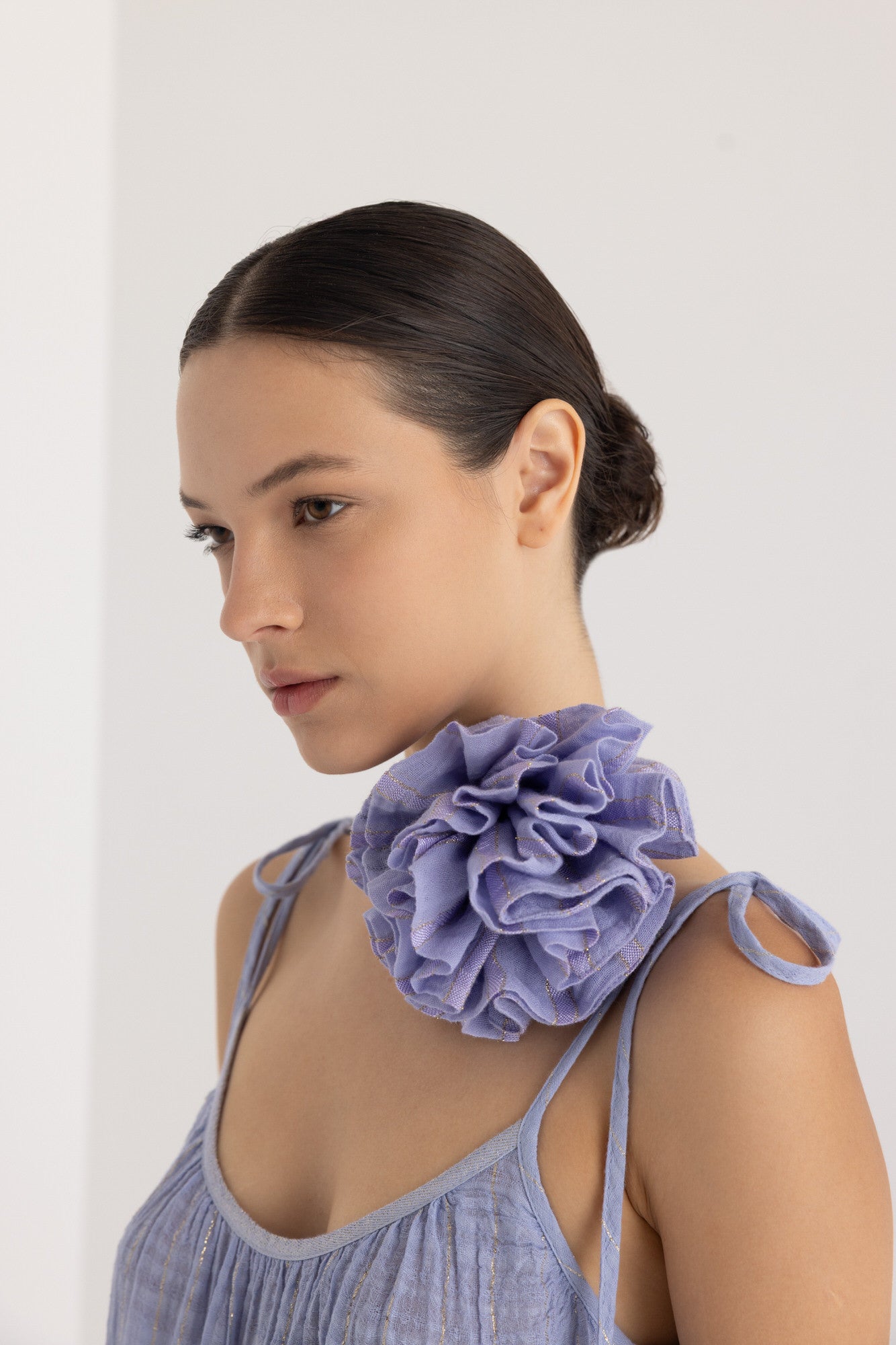 MIRABELLA MAXI LUREX DRESS