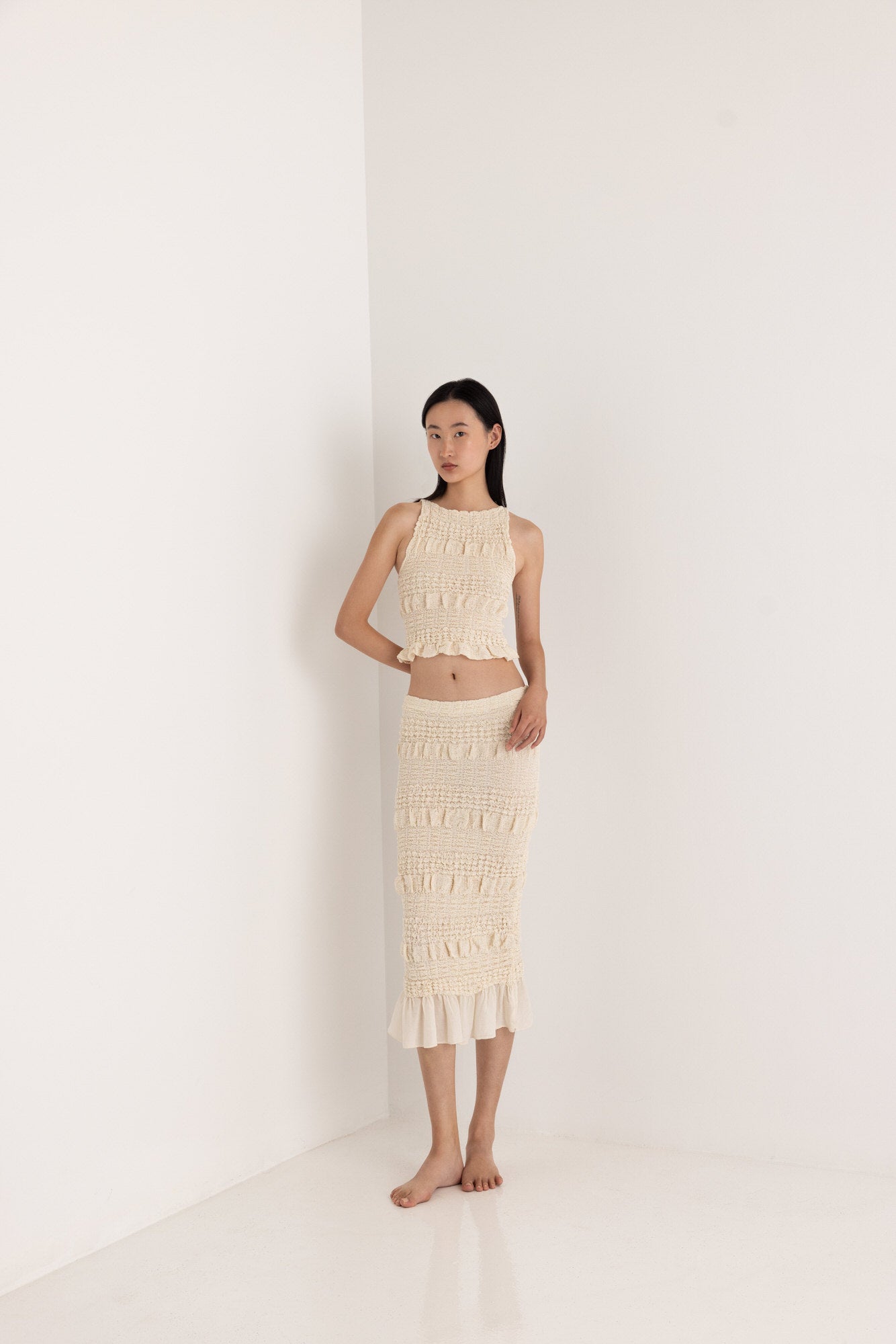 NIOBE MIDI SKIRT