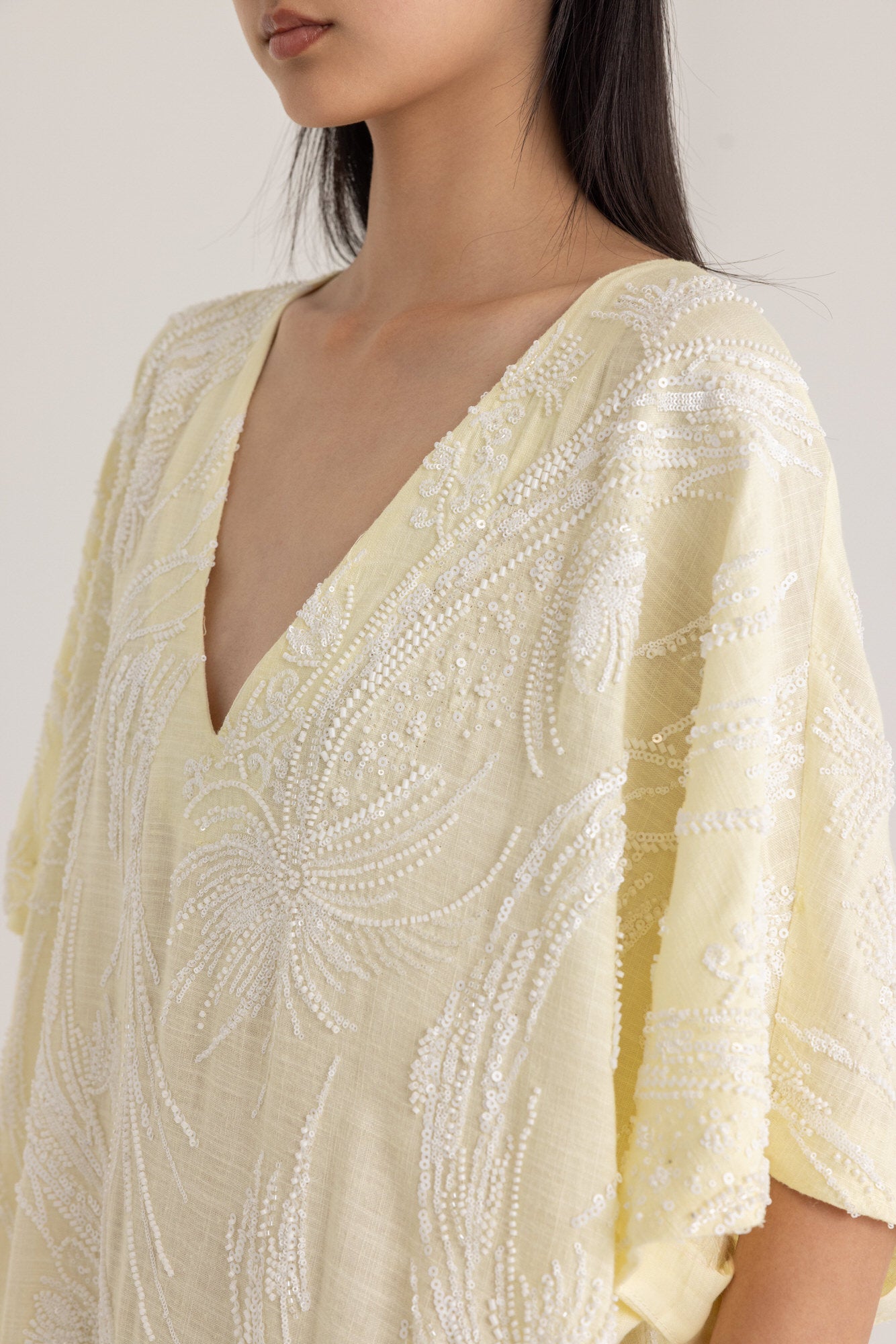 YUNA MIDI CAFTAN