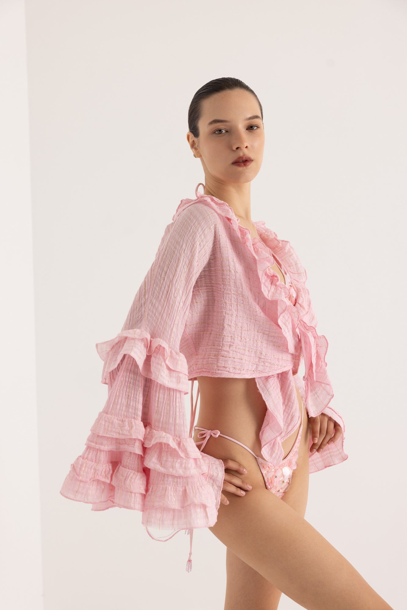 LEXI LUREX TOP
