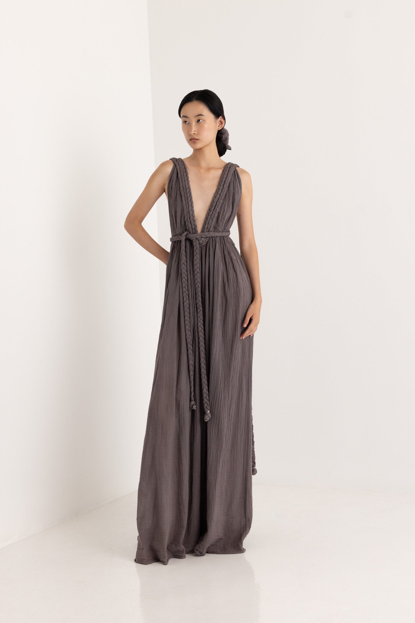 CHANTAL MAXI BRAIDED DRESS
