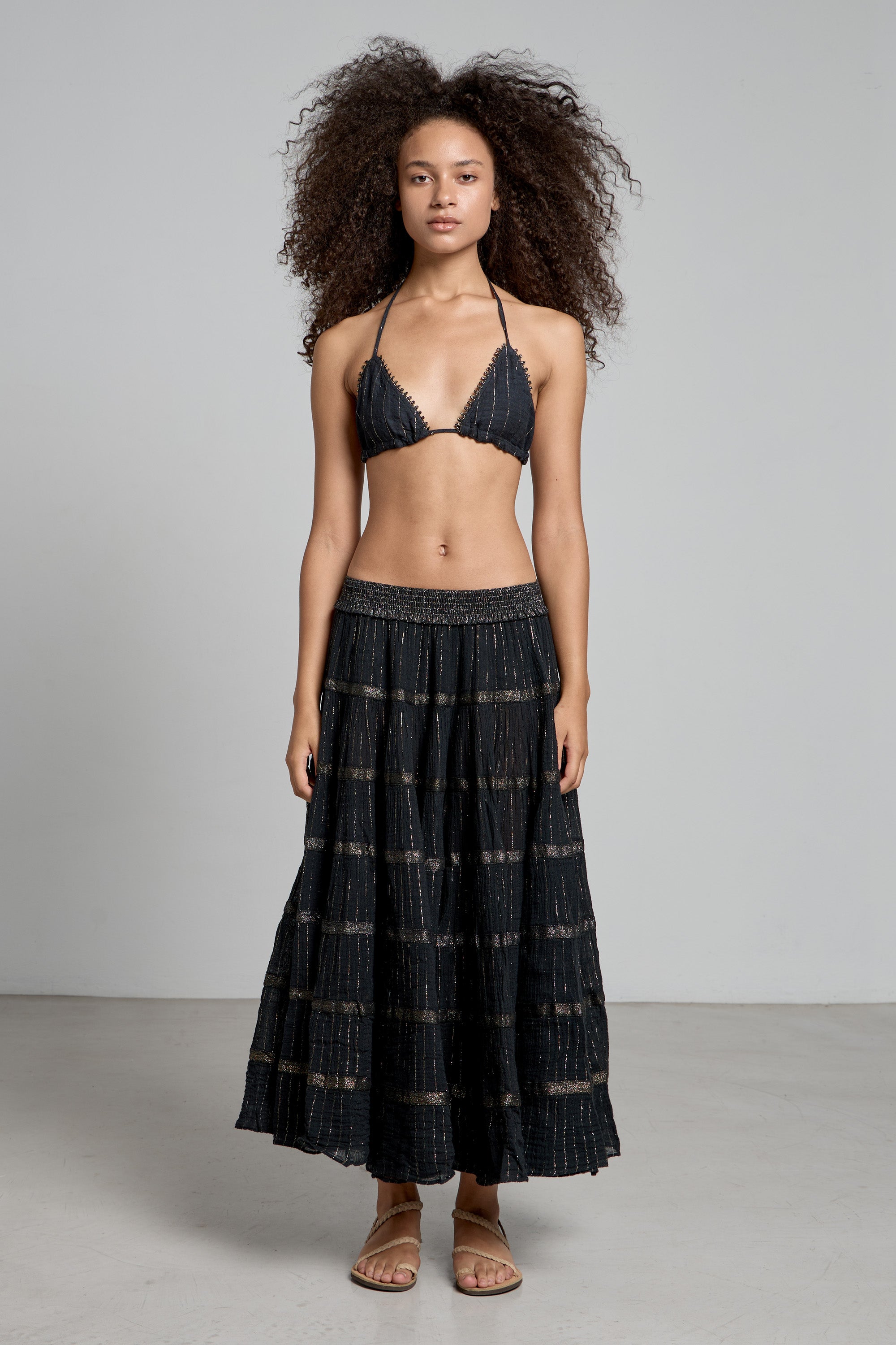 NAILA LUREX TOP
