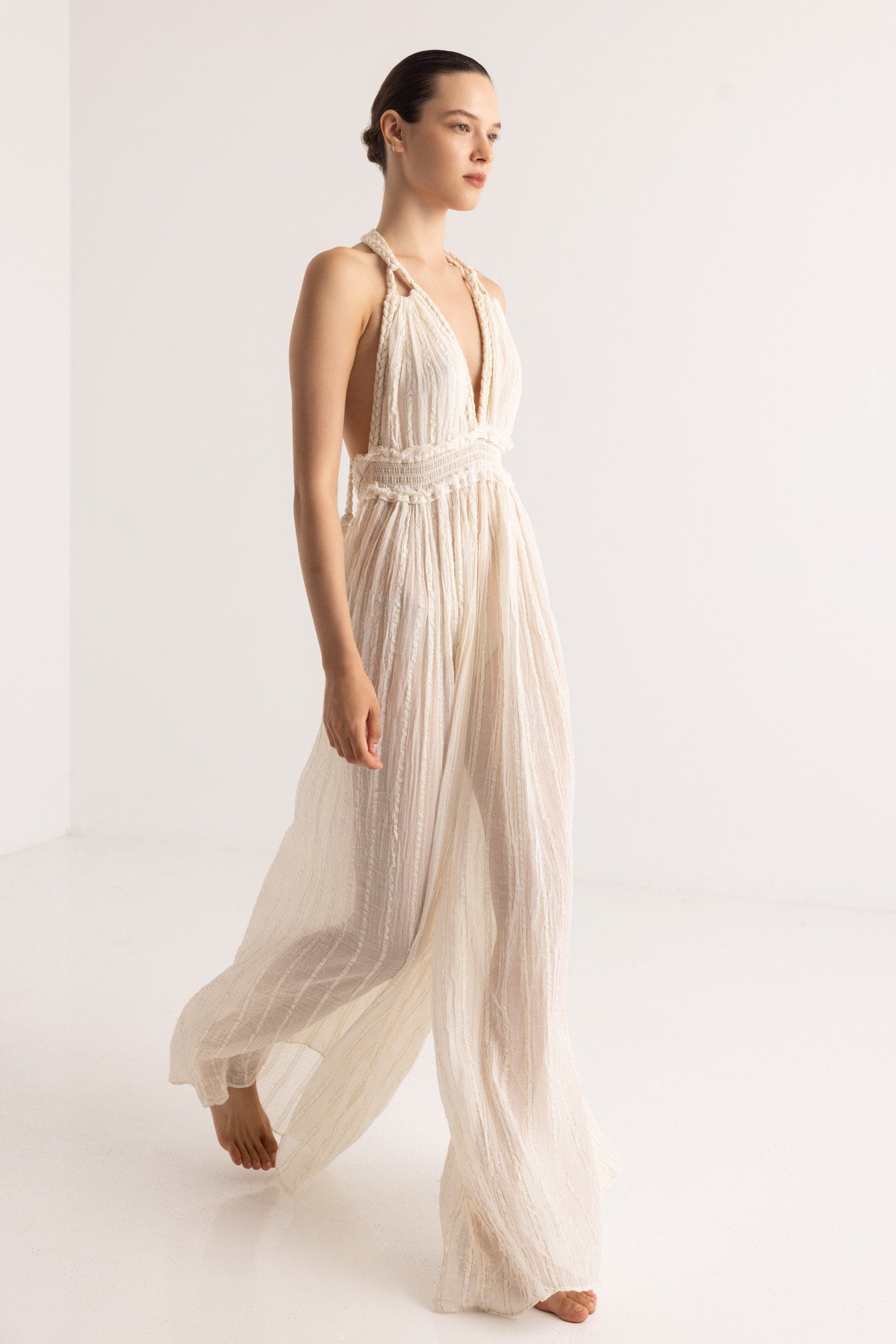 ESTIA LUREX JUMPSUIT