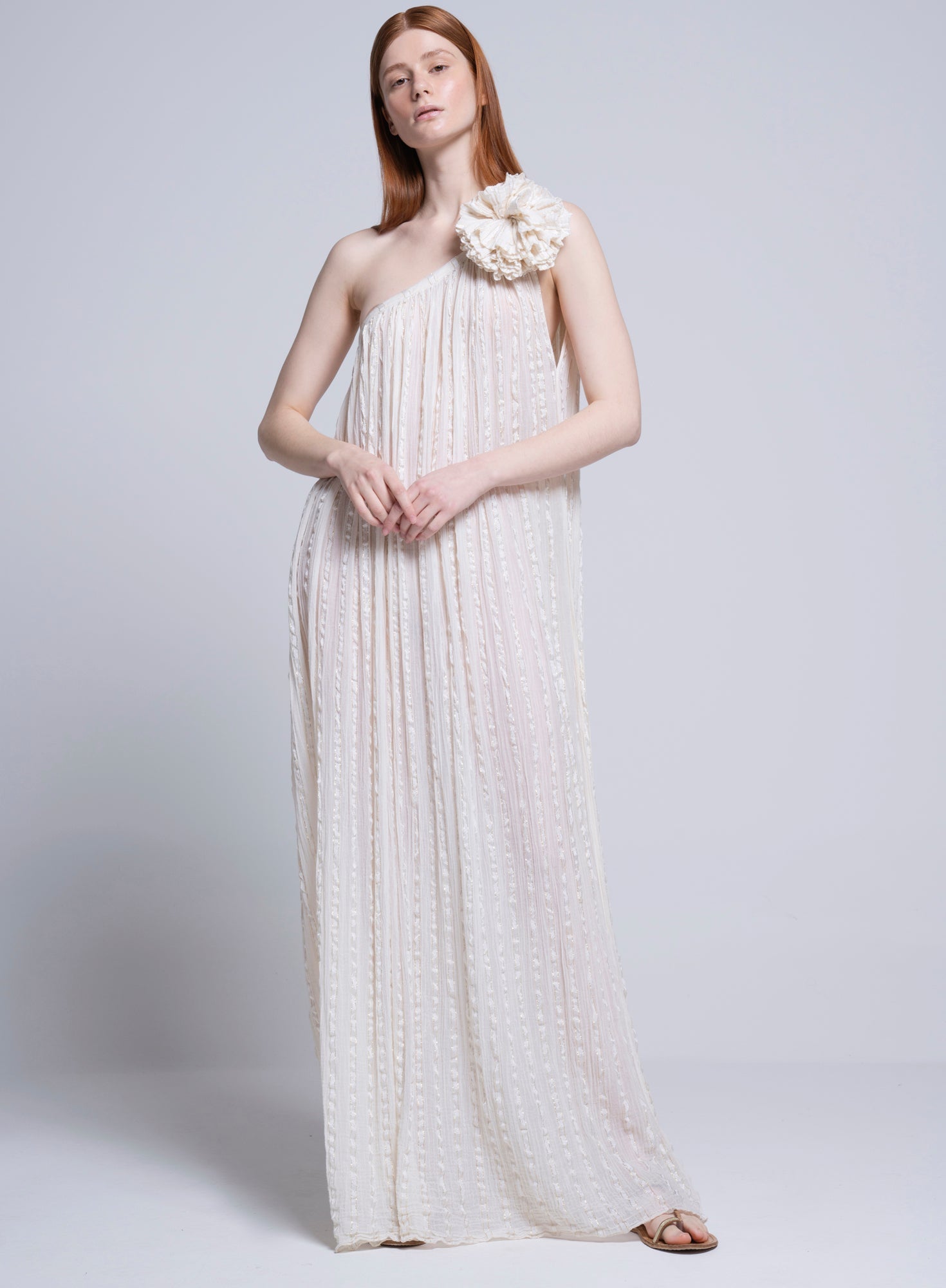 CALISTA LUREX MAXI DRESS