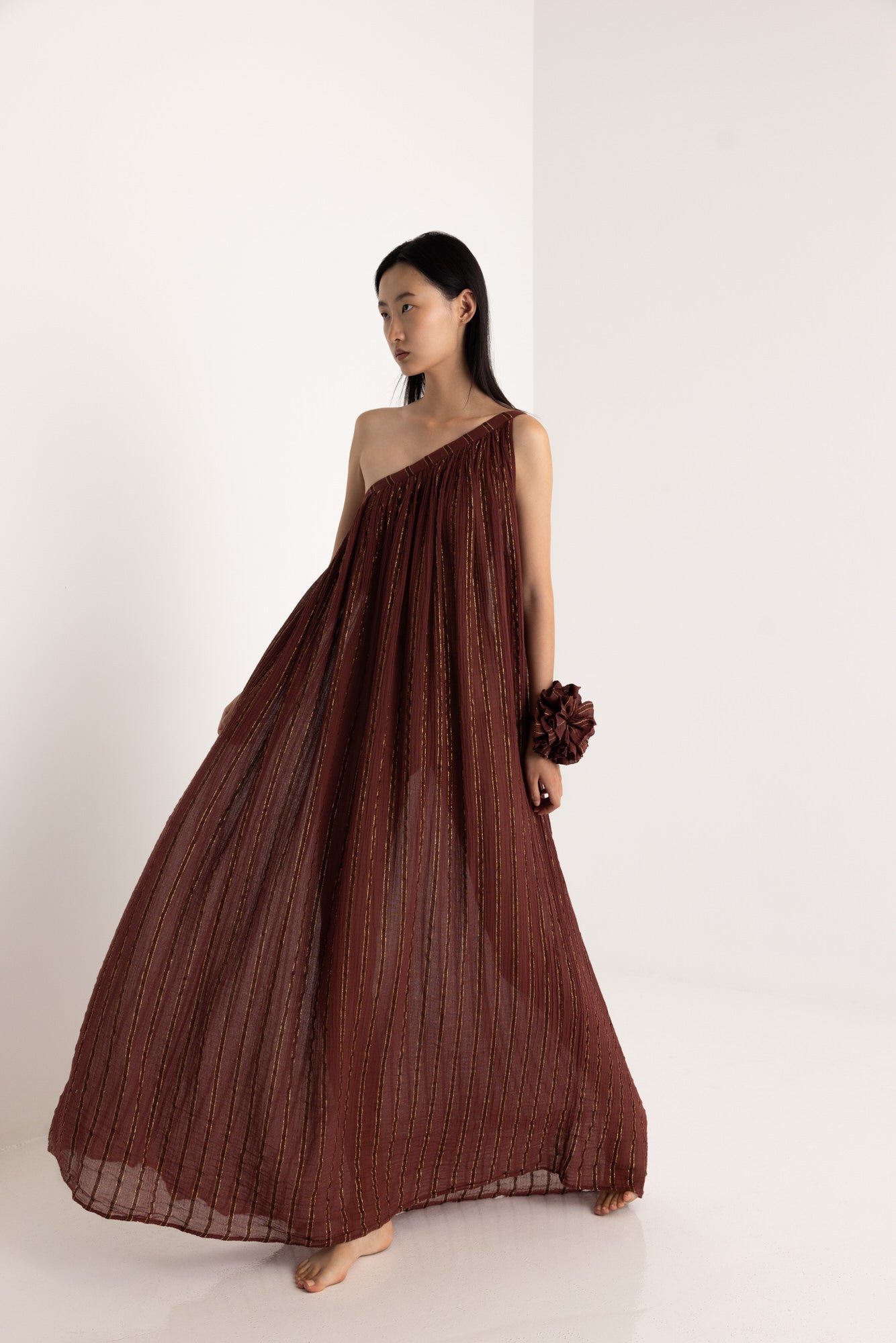 CALISTA LUREX MAXI DRESS